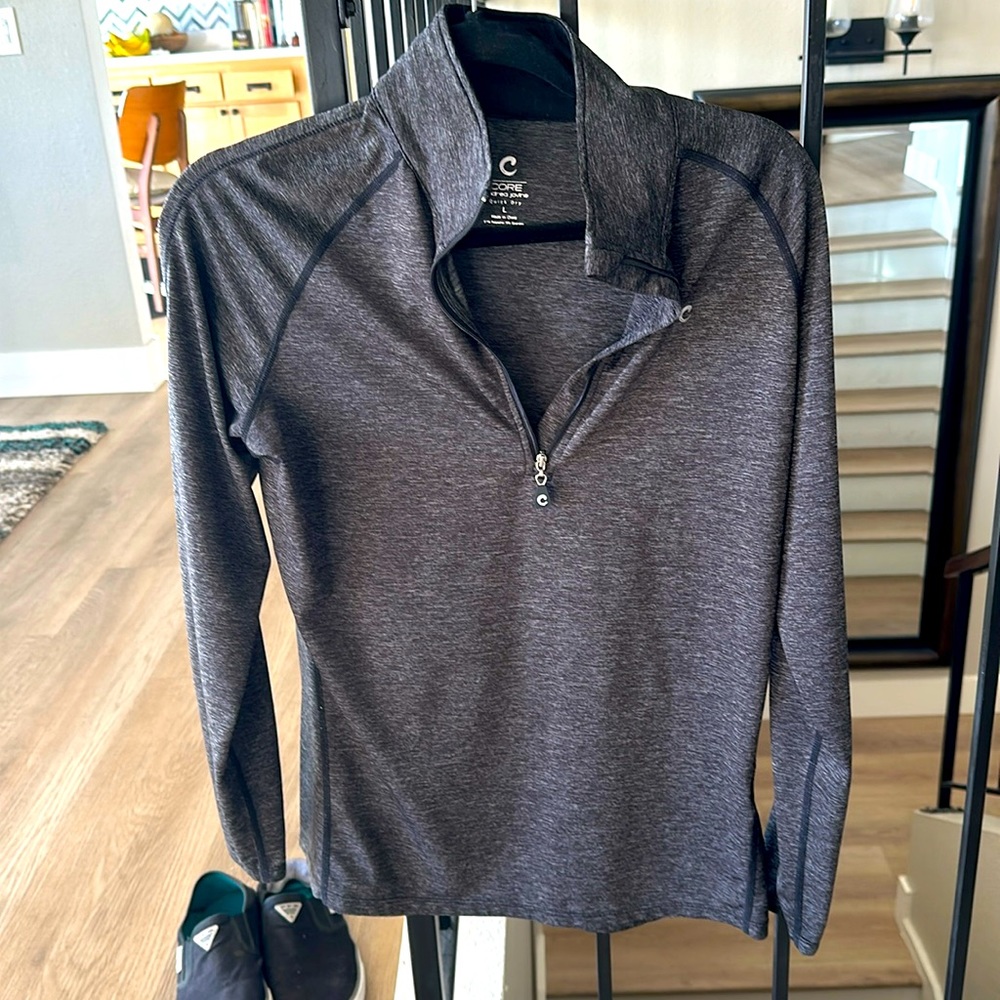 Core Andrea Jovine Half Zip Performance Jacket Size L